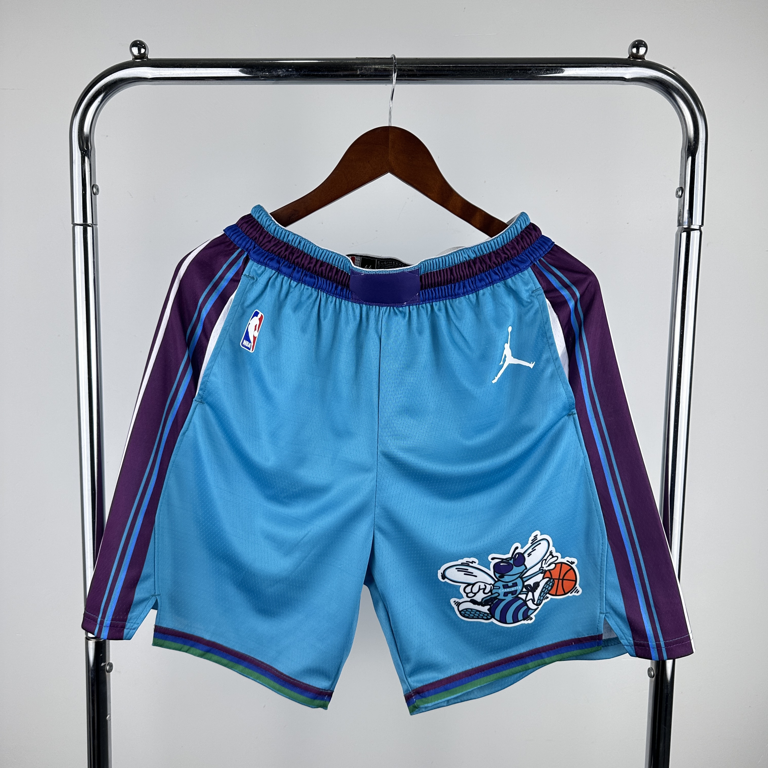 2024 Men NBA Charlotte Hornets shorts 709